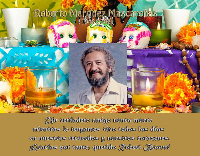 Altar de muertos Roberto Martínez Mascareñas
